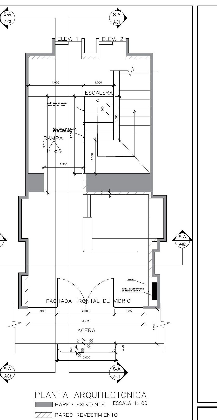 Planta arquitectónica del proyecto Marbella Tower 2